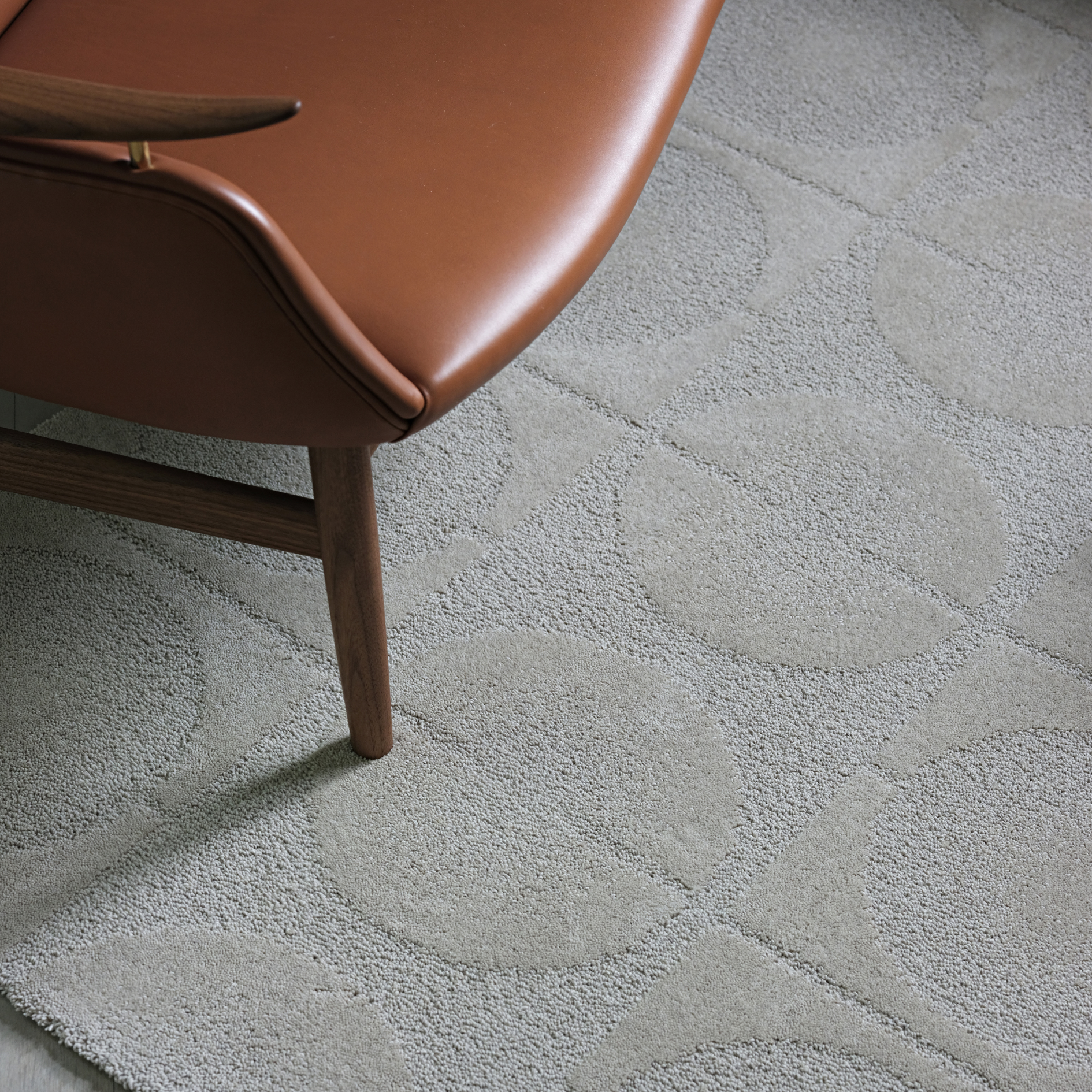 The Undyed Circle Rug